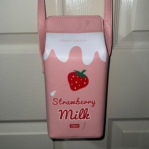 strawberry milk bag